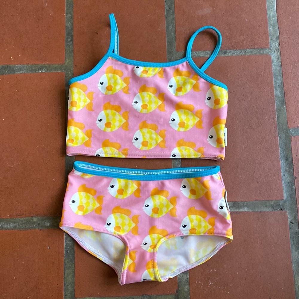Maxomorra girls’ two-piece bathing suit